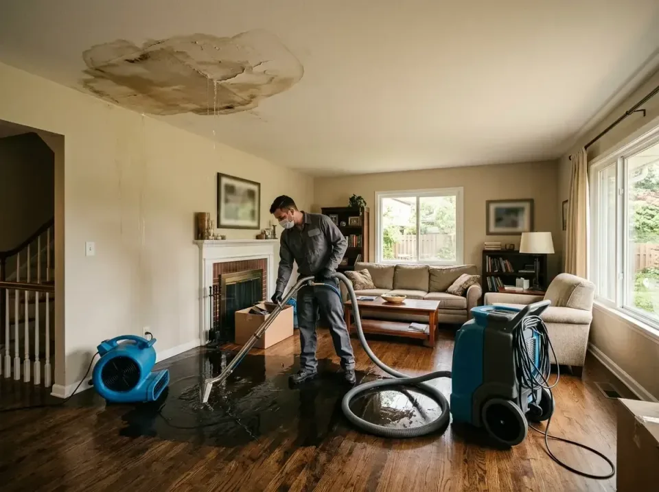 attic-pipe-burst-ceiling-drip-008 — frequently asked questions, Water Damage Restoration & Carpet Care in Scott City, MO